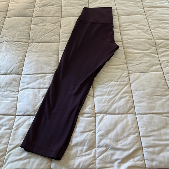 Lululemon eggplant crop align leggings - Picture 2 of 5